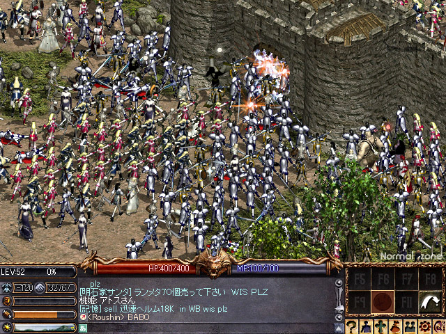 天堂 1.82 經典攻城畫面