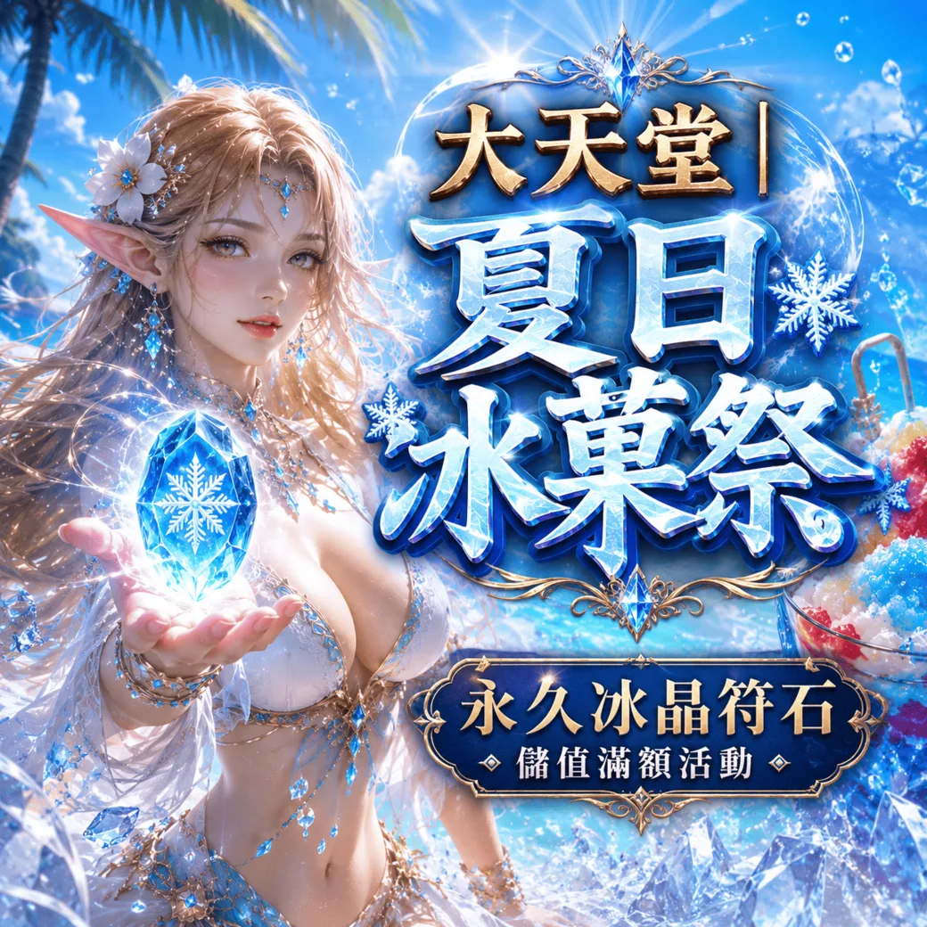 永久冰晶符石儲值滿額活動