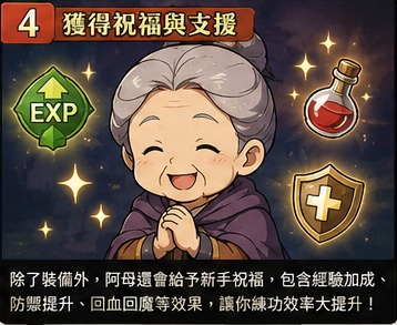 獲得祝福與支援