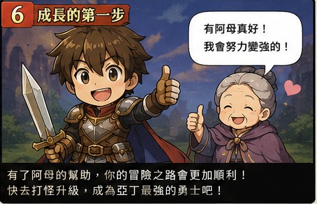 成長的第一步